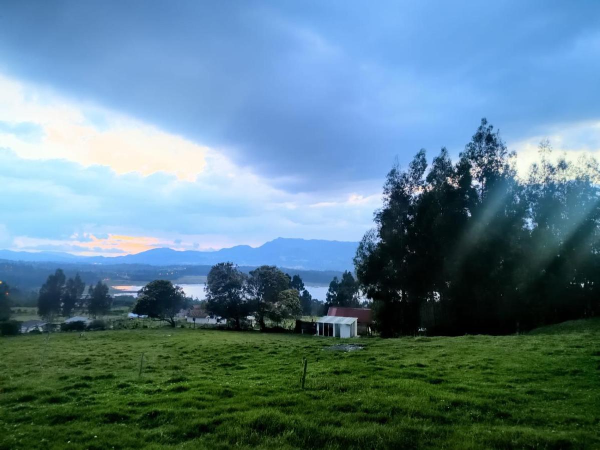 Camping Las Acacias Guatavita Exterior foto