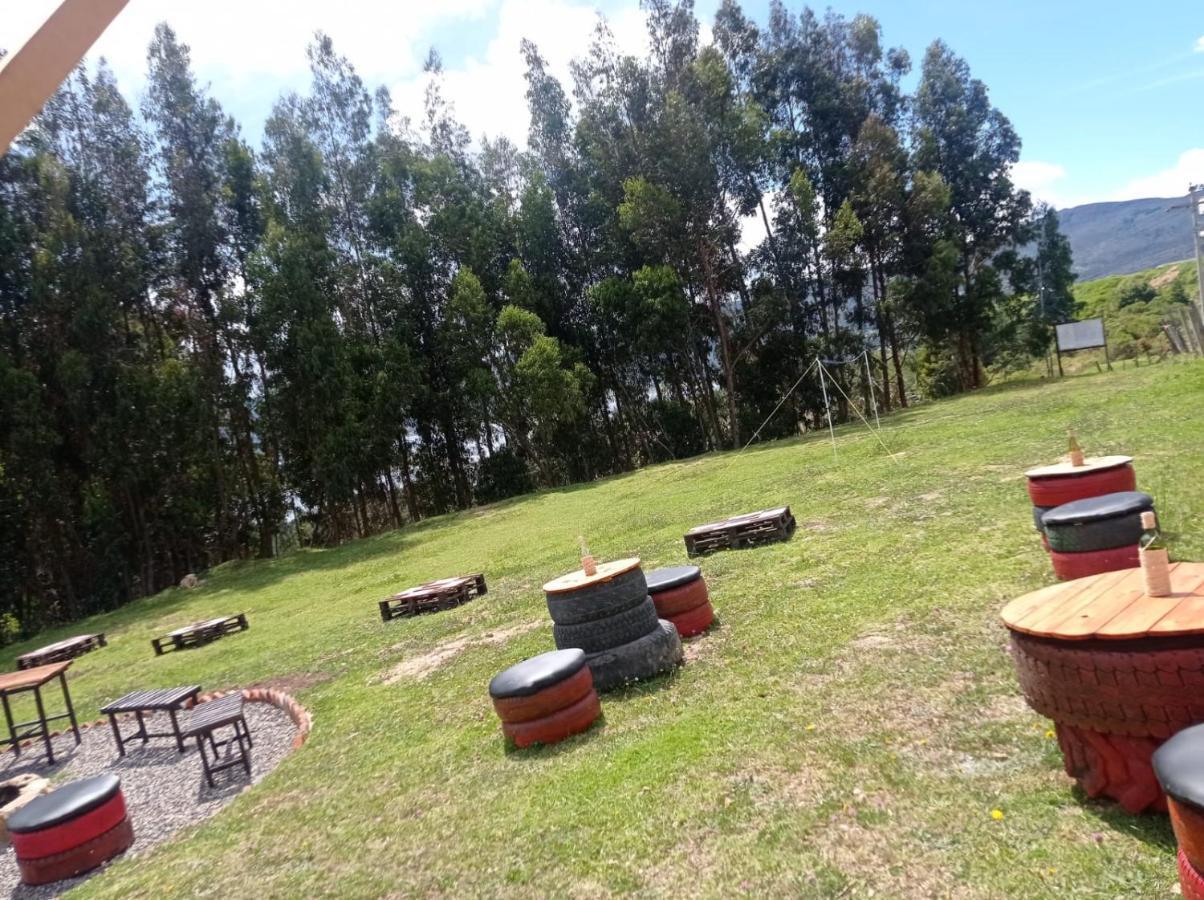 Camping Las Acacias Guatavita Exterior foto